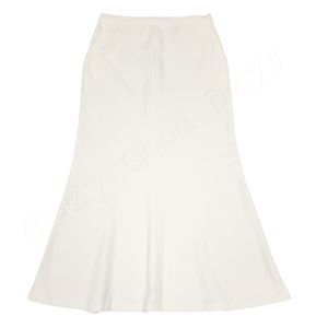 NWT Spiegel White Flare Ponte Knit Skirt w/ Pockets, Stretch Fit Through Hips